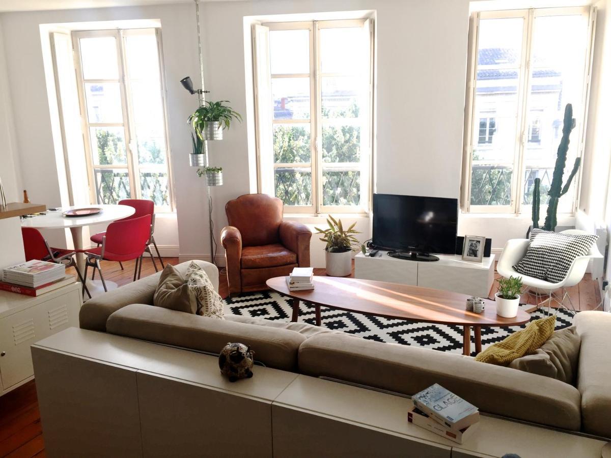 Appartement Design En Plein Coeur De Bordeaux Exterior foto